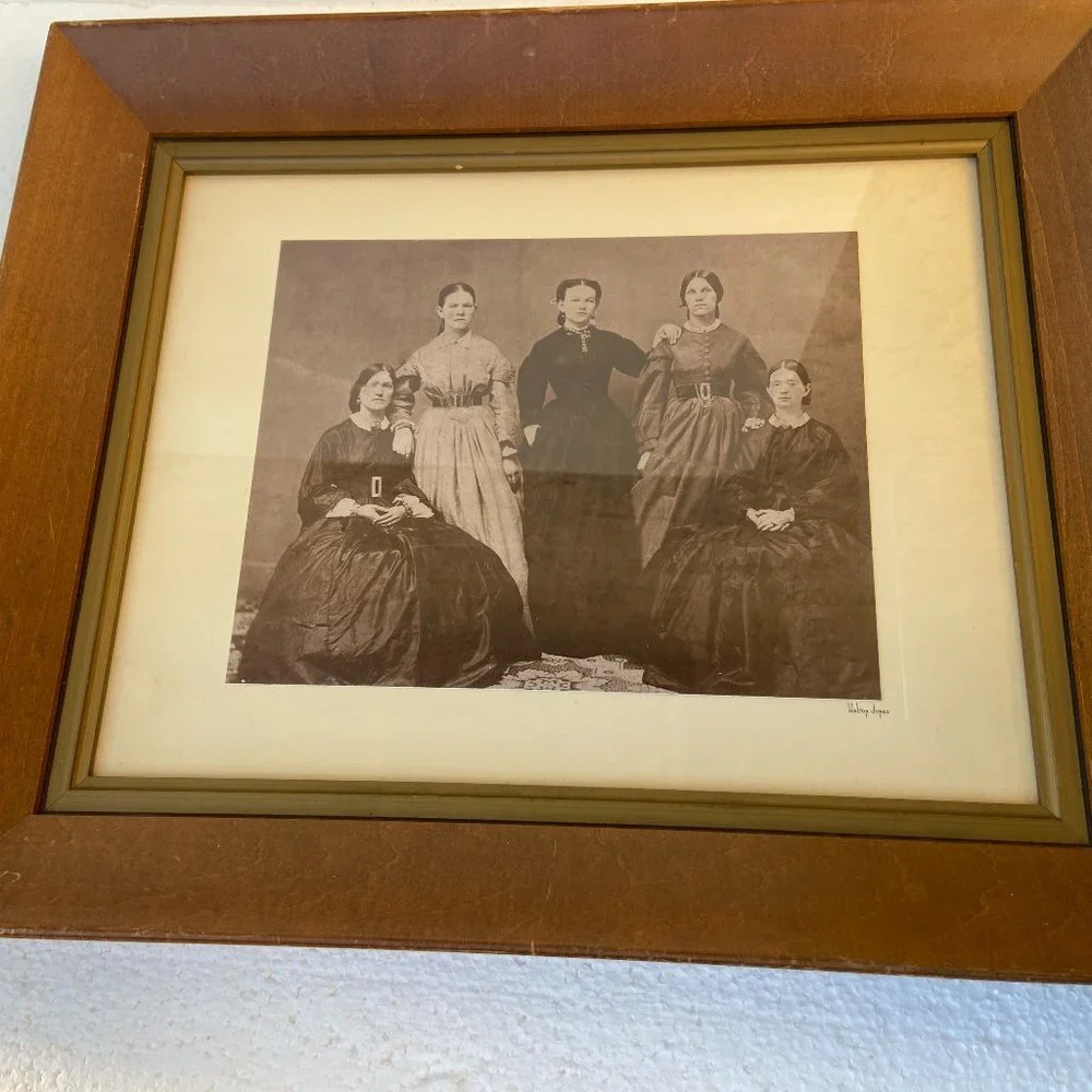 Antique Photo Women 1870 - 1890 s